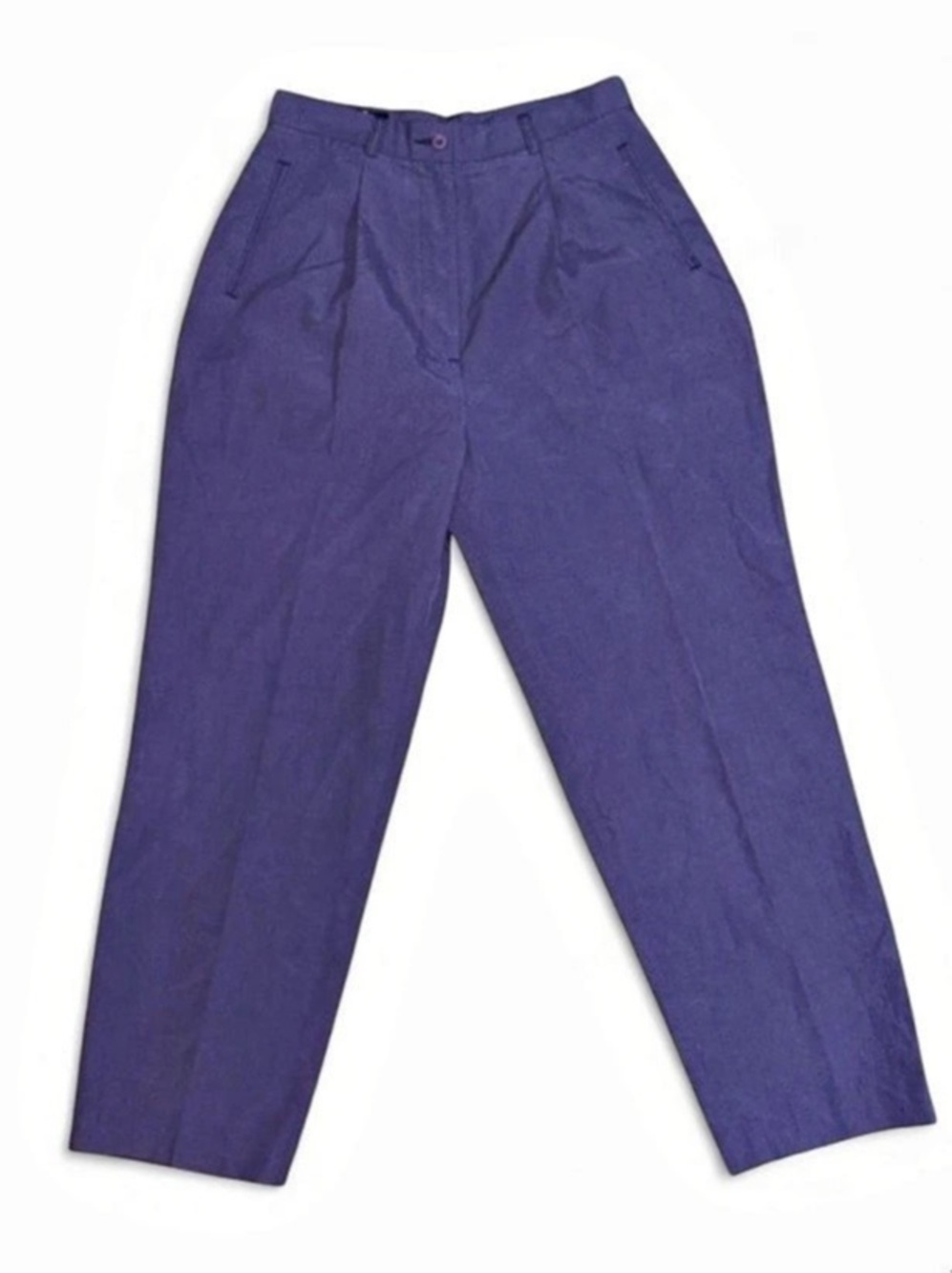 Cutter & Buck Deep Purple High-Waist Trousers Vintage